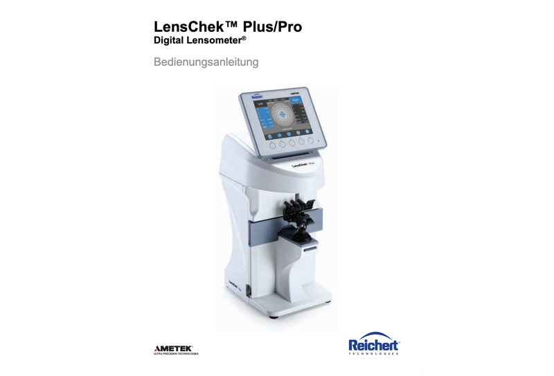 LensChek® Pro Digital Lensometer® With PD + UV